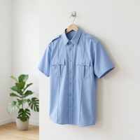 Uniformes de sécurité pour hommes en coton et polyester respirants, personnalisés, de haute qualité, pour l'été – Vente chaude