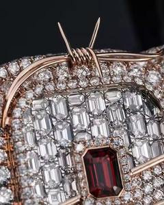 Custom Vintage Pendant 925 Silver VVS Moissanite Silver Plated Iced Name Design Hand Carved Claw Setting Fine Jewelry Unisex - Product Image 4