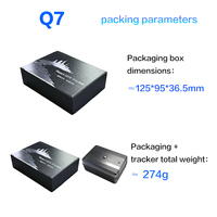 Mini Rastreador GPS Inalámbrico 4G LTE AGPS GLONASS GSM WiFi a Prueba de Agua, Localizador de Vehículos Antirrobo para Motocicletas y Camiones, Aplicación Android y PC