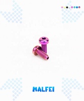 Boulons de porte-bidon en titane M5*12 CN