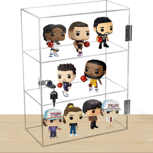 Đa chức năng an toàn Acrylic hiển thị trường hợp với khóa và phím 3 tầng Countertop Acrylic khóa tủ trưng bày - Product Image 6