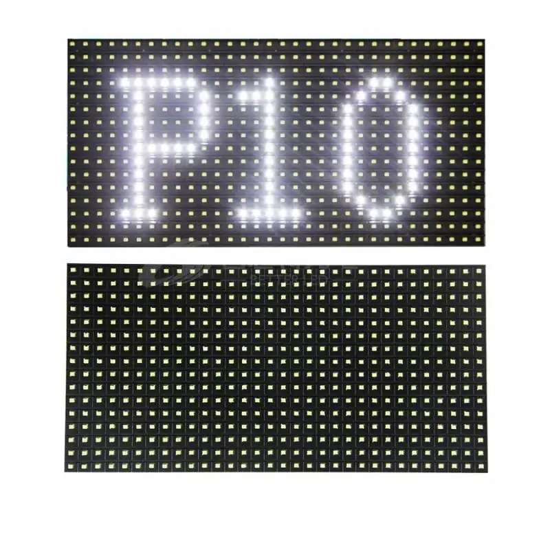 좋은 판매 심천 야외 SMD P10 LED 디스플레이 모듈 LED 실행 텍스트 기호