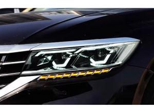 MJ per Volkswagen VW <span class=keywords><strong>Passat</strong></span> <span class=keywords><strong>B8</strong></span> <span class=keywords><strong>B8</strong></span>.5 2019-2021, Aggiornamento Fari Anteriori LED, Proiettore con Segnale Dinamico, Accessori Auto - Product Image 2