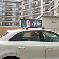 Señal de techo de coche Led programable, publicidad de doble cara, pantalla impermeable P5, pantalla Led superior de Taxi al aire libre para construcción
