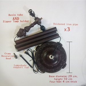 <span class=keywords><strong>Lampe</strong></span> sur pied décorative de style boho, nouveau design européen rétro, idéal pour un salon, un hôtel, une salle à manger ou une entrée - Product Image 6