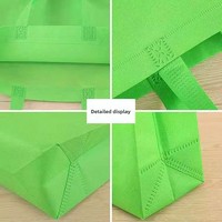 Direkt vom Hersteller: Verstärkte Vlies-Tragetasche mit Individuellem Logo-Aufdruck, Wiederverwendbar, Umweltfreundlich, Langlebig, Werbe-Tasche für Unternehmen