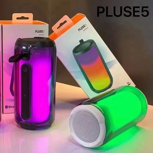 Venta caliente RGB Pluse5 Mini altavoz inalámbrico 15W Potente altavoz portátil de graves para fiestas al aire libre Impermeable Partybox Boombox - Product Image 6