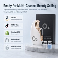 Appareil de soin du visage Seek Pretty : Sérum hydratant en ampoule, Capsule de sérum, Hydromist, Infusion sans aiguille, Brume faciale