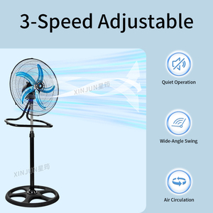 17.9Inch 3-Trong-1 Đứng <span class=keywords><strong>Fan</strong></span> Mạnh Mẽ Lực Lượng Gió Đa Tốc Độ Thương Mại Hộ Gia Đình Ngoài Trời Điện Làm Mát <span class=keywords><strong>Fan</strong></span> Nhà Máy Bán Hàng Trực Tiếp - Product Image 2