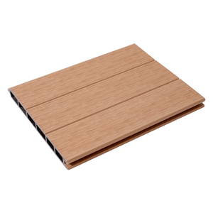 Panneau de clôture en bois à grain de bois moderne, carré, imperméable, écologique, à surface lisse et à emboîtement pour jardin extérieur, parc - Product Image 2