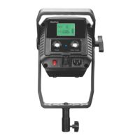 Lumière de studio photo et vidéo YouTube NiceFoto HC-6000A Pro bicolore à intensité variable 600W