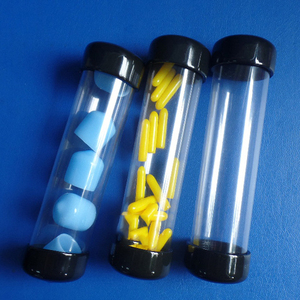 Tubes en plastique transparent bon marché avec bouchons à clapet, impression offset, diamètre 16 mm, volume 10 ml, pour artisanat et usage cosmétique, marque JH - Product Image 5