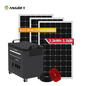 แบตเตอรี่ลิเธียมโซลิดสเตท EU PL Stock All in One 5000 รอบการใช้งาน 3300W 48V 300Ah 3.3KWh  สถานีพลังงานสำรองแบบพกพา - Product Image 5