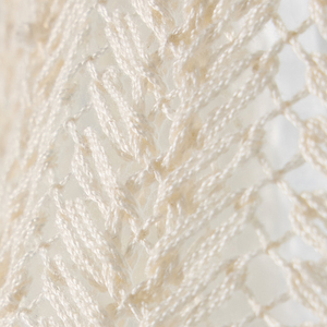 Fabricante de Moda Wisrise, Diseño Personalizado, <span class=keywords><strong>Chaleco</strong></span> de Punto sin Mangas con Encaje de Ganchillo Beige, Estilo Boho Casual para <span class=keywords><strong>Mujer</strong></span> - Product Image 4