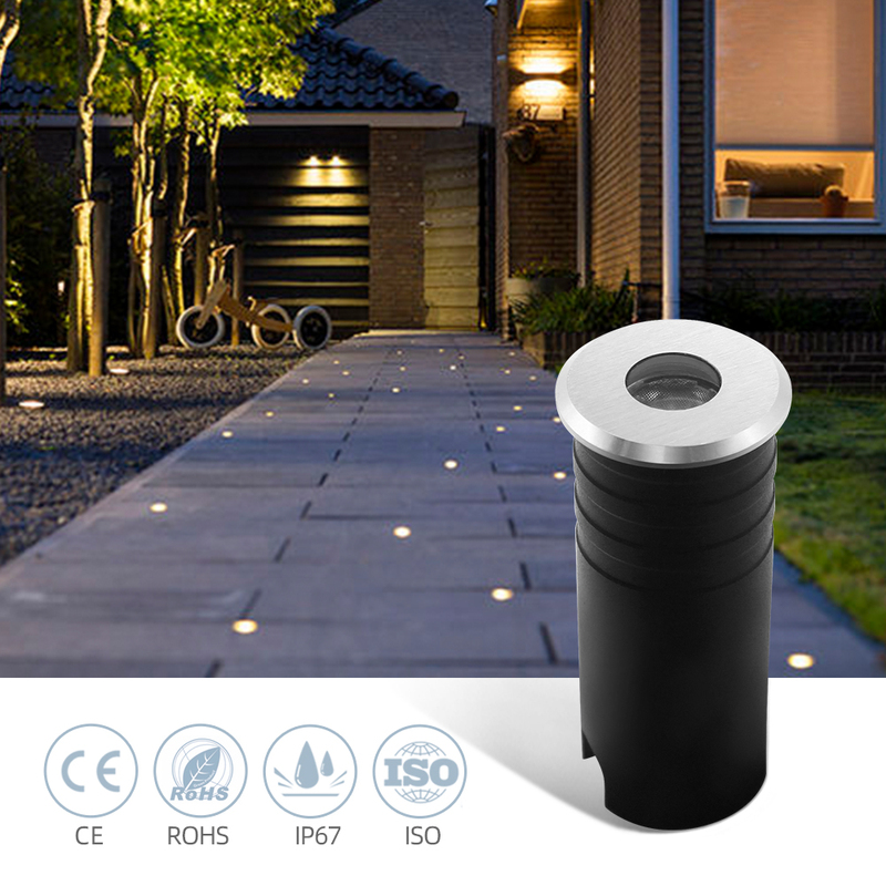 IP67 Waterproof Recessed Mini 1W LED