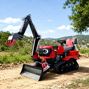 Tractor Agrícola a Control Remoto, Cultivador Rotatorio, Mini Motor Diésel, Bomba Multifuncional de Alta Productividad - Product Image 1