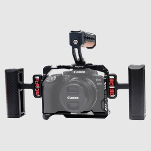 Jaula de cámara de aleación de aluminio para cámara sin espejo <span class=keywords><strong>Canon</strong></span> <span class=keywords><strong>EOS</strong></span> <span class=keywords><strong>R10</strong></span> <span class=keywords><strong>EOS</strong></span> R Camera Cage Rig - Product Image 4