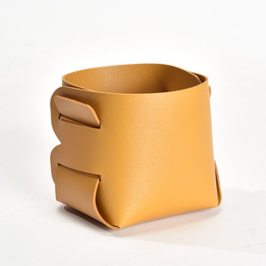 Tùy chỉnh da máy tính để bàn lưu trữ Bút Chì Chủ <span class=keywords><strong>make</strong></span> <span class=keywords><strong>up</strong></span> da hộp lưu trữ - Product Image 6