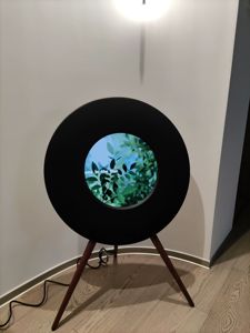 Wholesale OEM ODM <b>Vinyl</b> Record Style Floor Speaker, Wireless Art With Dynamic Display Unique <b>Vinyl</b> Record Design Stylish Retro-i - Product Image 3