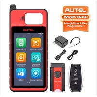 Último Modelo Autel Maxiim Km100 Km100E Kit de Reprogramación de Llaves Generador Universal de Llaves Compatible con Lectura de Transpondedores