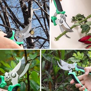 Oem lưỡi thép không gỉ vườn kéo PP + TPR Bypass pruner cắt tỉa kéo cho cây cắt tỉa trái cây thu thập - Product Image 6