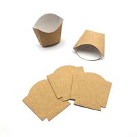 FTS vente en gros, boîte de tasse d'emballage de frites de qualité supérieure