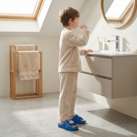 Chaussons plats pour enfants Yearning EVA Fashion, mi-mollet, à motifs, quatre saisons, imperméables, ultra-doux, recyclables, effet nuage