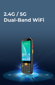 เครื่องสแกนบาร์โค้ดแบบพกพา PDA ทนทาน รองรับ 4G NFC ระบบปฏิบัติการ <span class=keywords><strong>Android</strong></span> <span class=keywords><strong>11</strong></span> สำหรับงานโลจิสติกส์ พร้อมคีย์บอร์ด หน้าจอ 4 นิ้ว แรม 3GB รอม 32GB มีสินค้าในสต็อก - Product Image 6