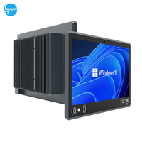 Panel Pc sentuh industri 15.6 18.5 inci Win 10 I3 I5 I7 VESA USB RJ45 J1900 J4125 layar sentuh semua dalam satu PC Industri