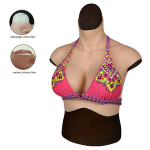 ชายหญิงหน้าอกปลอมซิลิโคนเทียมหน้าอกเทียมสําหรับคอสเพลย์หญิงชุดข้ามเพศ - Product Image 2