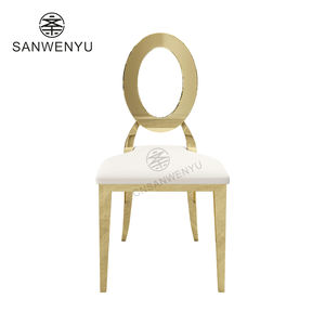 <span class=keywords><strong>Pas</strong></span> <span class=keywords><strong>cher</strong></span> Prix Nouveau Design Or En Acier Inoxydable Chaise <span class=keywords><strong>De</strong></span> Massage D'événement Meubles Banquet Partie À Manger Chaise Pour <span class=keywords><strong>Mariage</strong></span> - Product Image 1