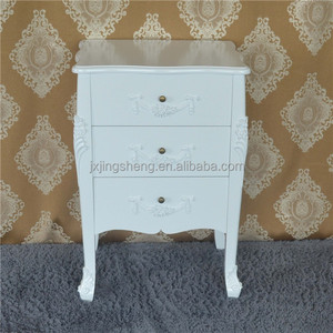 Mobile da pavimento moderno bianco a 4 cassetti - Product Image 4