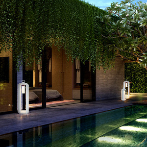 Outdoor Waterproof Lawn Light Modern Minimalist Garden Courtyard Landscape Lamp Villa Park <b>Pathway</b> <b>Lighting</b> - Product Image 4