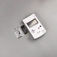Coque de boîtier complète pour IPS GBC Nintendo GameBoy couleur boîtier de remplacement coque écran lentille rose