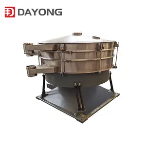 China High Frequency Flexible Rotary Tumbler Satake Wet And Dry Three Dimensional Vibrating Screen Combine Cassava Flour Rice