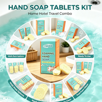 Tablettes de savon moussant pour les mains, compostables, longue durée, doux pour la peau, pour la maison