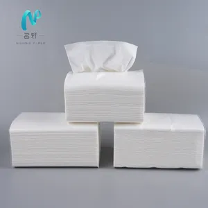 Hangzhou MingXuan Weiß Schwarz Braun 32*21cm 1 Lage 2-fach Papiers ervietten Spender Servietten mit Logo