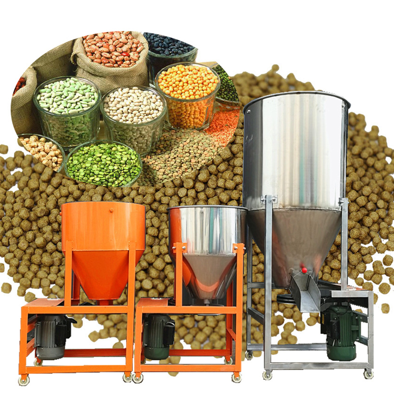 Small Vertical Portable Mill Mixer Machine