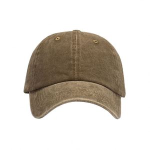 Casquette de baseball en tissu éponge de haute qualité, 6 pièces, couleur unie, logo personnalisé, broderie publicitaire, casquette de sport de haute qualité - Product Image 3
