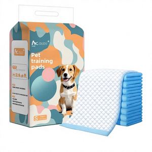 Vente en gros de couches absorbantes pour animaux de compagnie, couches jetables pour chiens, épaisses, motif floral, en matériau non tissé, très absorbantes et extra épaisses - Product Image 1