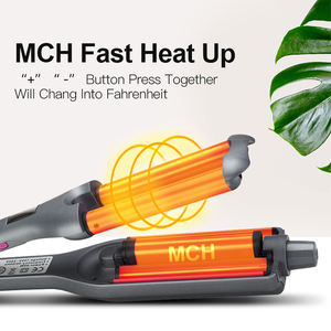 Resuxi M530 नई डिजाइन 3 बैरल कर्लिंग समायोज्य बाल लहरना गहरी लहरों के लिए पेशेवर बाल Curler लोहा बाल Styler - Product Image 3