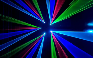 Nuevo <span class=keywords><strong>Proyector</strong></span> láser Dmx 2W RGB, haz de luz láser <span class=keywords><strong>para</strong></span> Dj Disco, evento navideño - Product Image 5