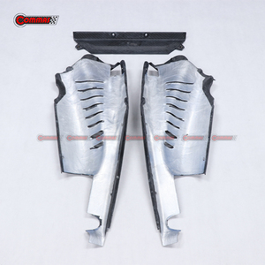 Dry Carbon Fiber Bule Car Auto Parts 488 OEM Style Rear Engine Bay Cover for Ferrari 488 Spider Engine Panel <b>Interior</b> Kits - Product Image 6