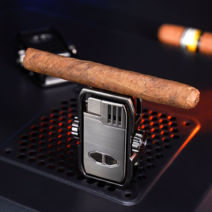 Debang Cigar Nhẹ Hơn <span class=keywords><strong>2025</strong></span> Sản Phẩm Mới Mecha Gyro Tùy Chỉnh Xách Tay Windproof Butan <span class=keywords><strong>Torch</strong></span> Nhẹ Hơn - Product Image 3