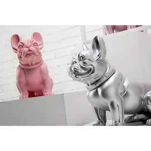 En gros coloré pour animaux de compagnie chien modèle mannequin en plastique chien modèle d'affichage à vendre