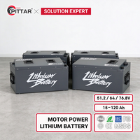 Batterie LiFePO4 76,8 V 183 Ah à chargement rapide, design plug-and-play, 2000 cycles, pour tricycle cargo – Vente en gros