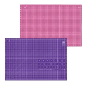 Tapis de découpe auto-cicatrisant A1 rose en PVC, grand format, pour tissu - Product Image 1