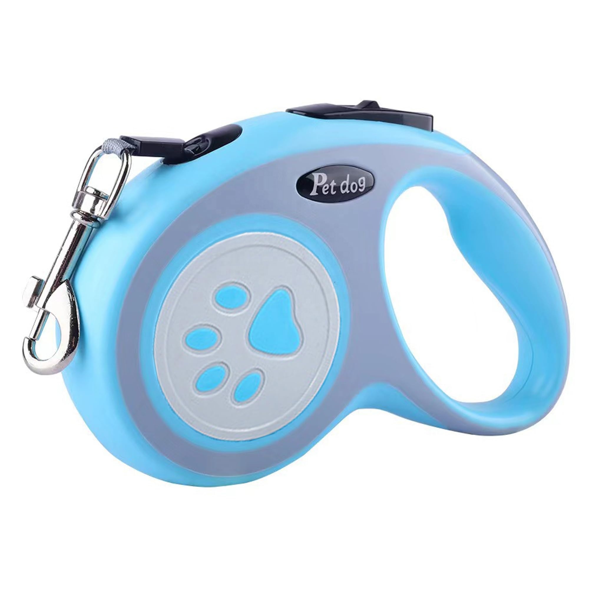 26ft Retractable Dog Leash - Strong Nylon Tape for Dogs