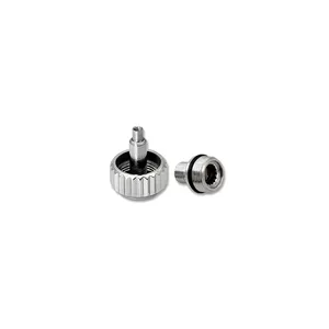 White Silver Generic R LX 11 6610 Watch Parts Size 7.03 By 4.2 Mm Watch Crown