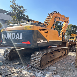 Excavadora usada Hyundai 220lc-9s de 22 toneladas con buen descuento, motor de núcleo de motor original, excavadora Hyundai 220lc-9s a la venta - Product Image 5